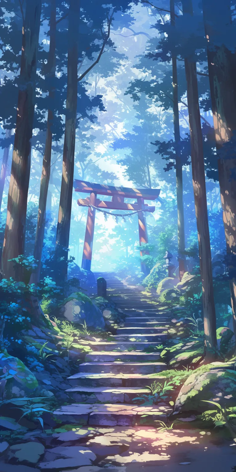 anime forest background mushishi, evergarden, kamisama, yuujinchou, scenery