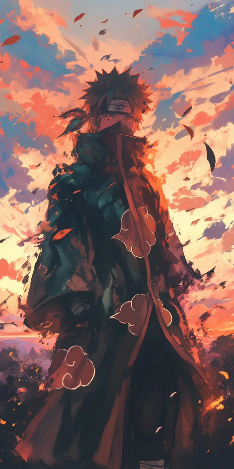 naruto background wallpaper akatsuki, kurama, evergarden, tenki, uchiha