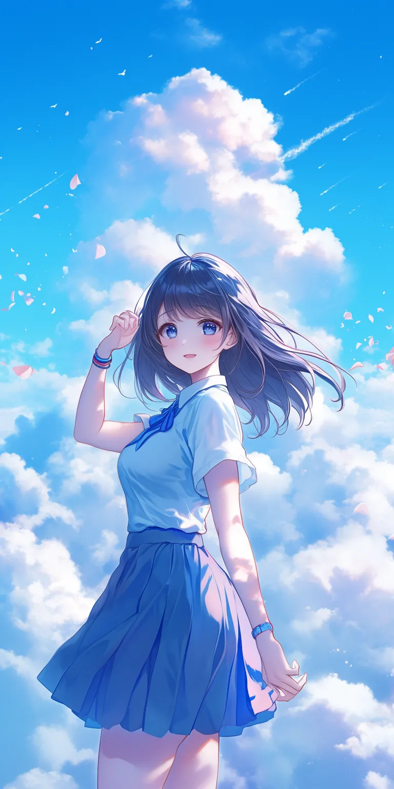 kawaii anime wallpaper sky, 1920x1080, shouko, 2560x1440, ghibli