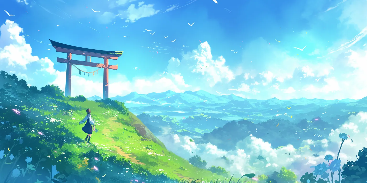 moving wallpapers for pc evergarden, scenery, backgrounds, ghibli, 2560x1440
