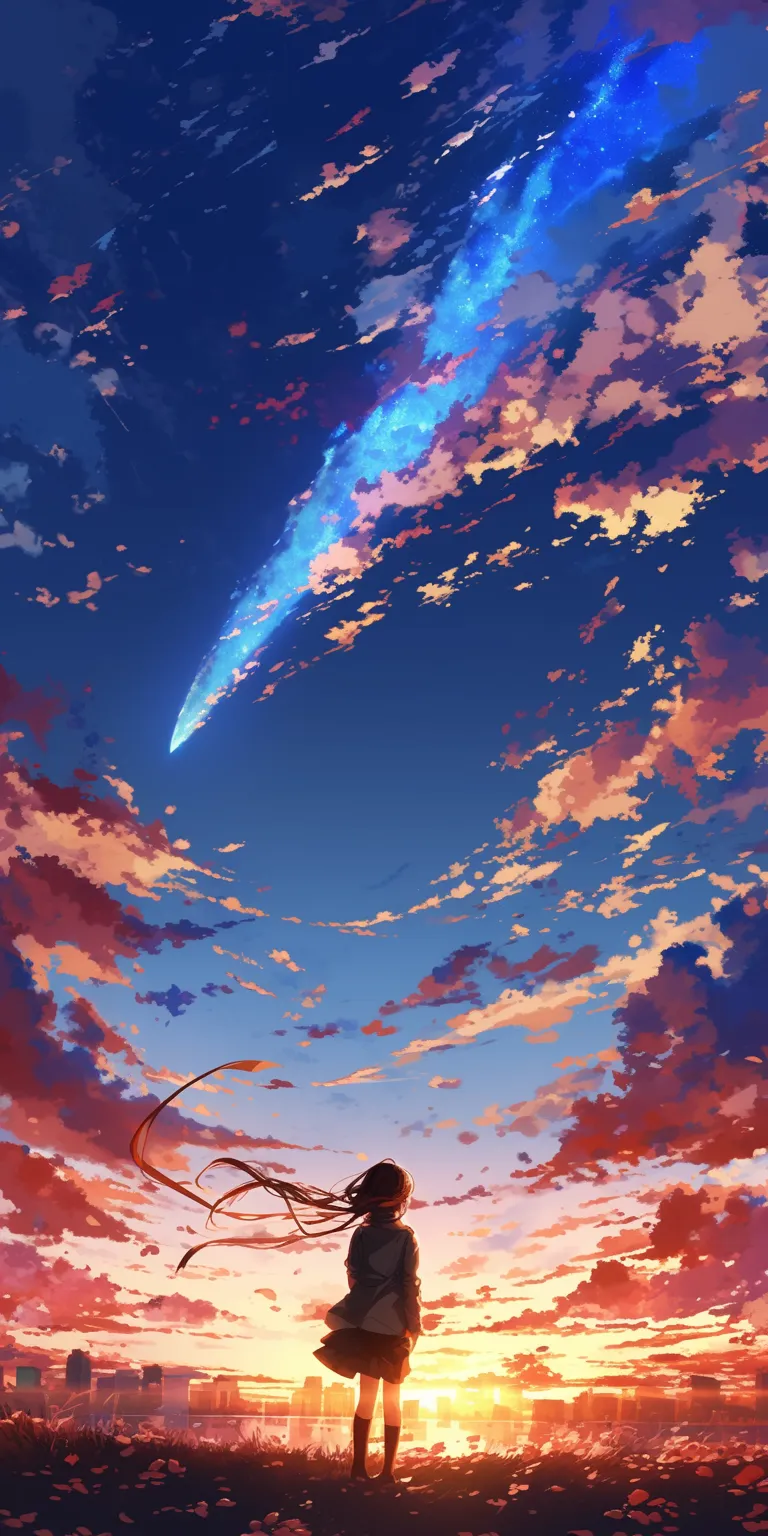 anime wallpaper 4k for pc sky, franxx, flcl, lagann, ciel