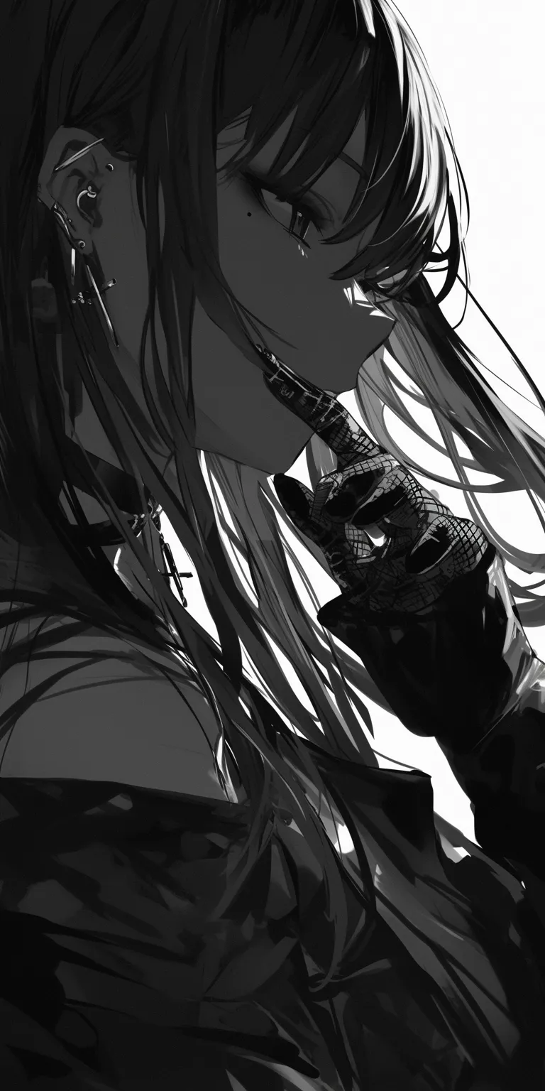 anime black and white wallpaper claymore, alucard, kurosaki, hellsing, fullmetal