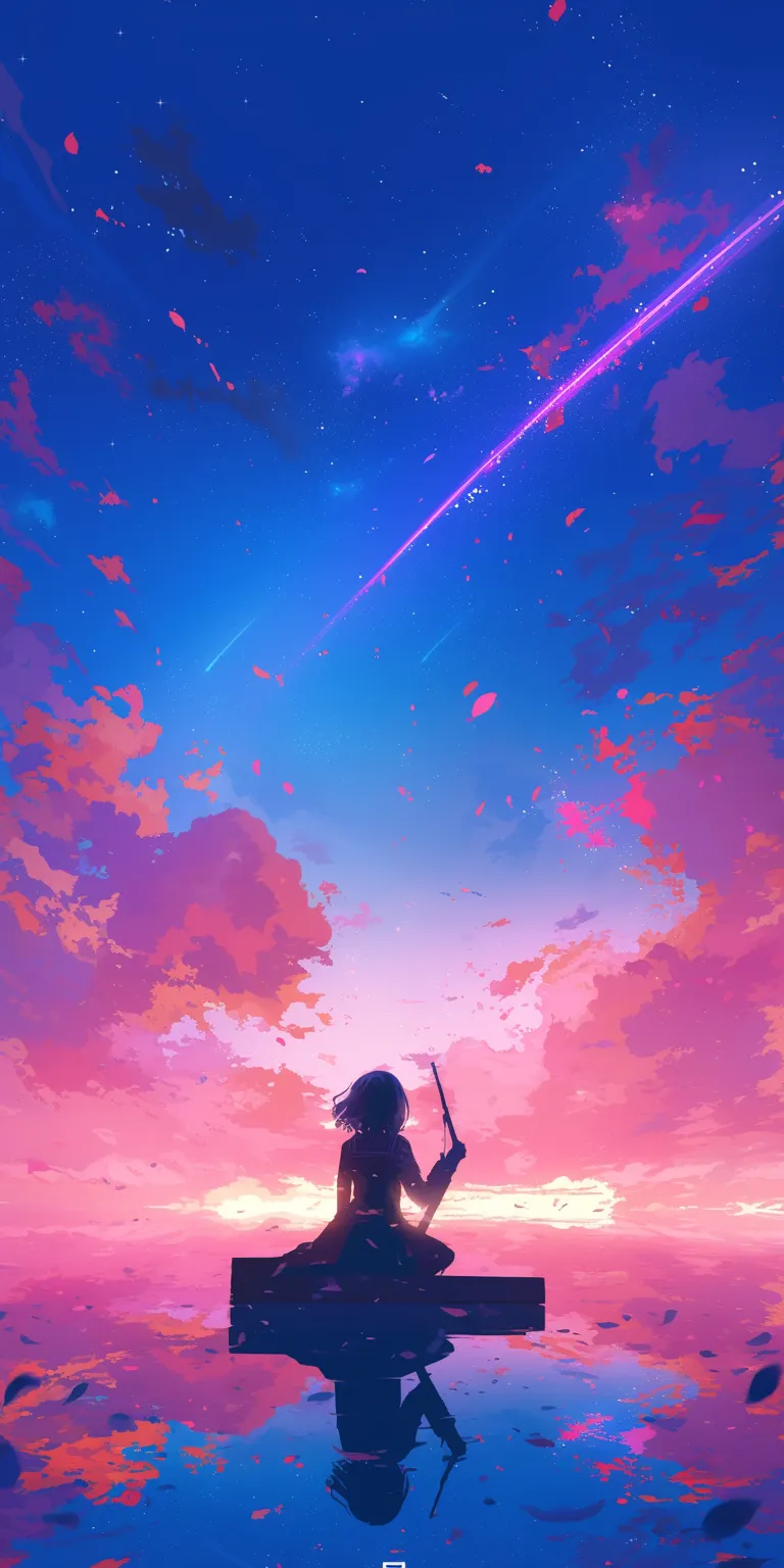 desktop anime wallpaper sky, flcl, noragami, lockscreen, franxx