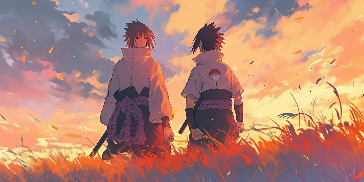 naruto and sasuke wallpaper 4k champloo, shippuden, kenshin, akatsuki, flcl