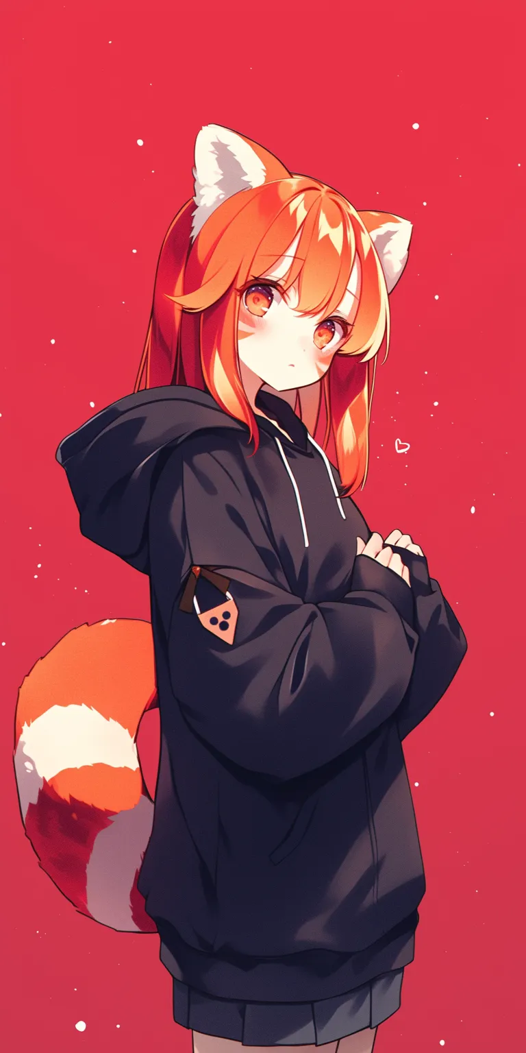 red panda wallpaper fox, kurama, kurosaki, mirai, toubun