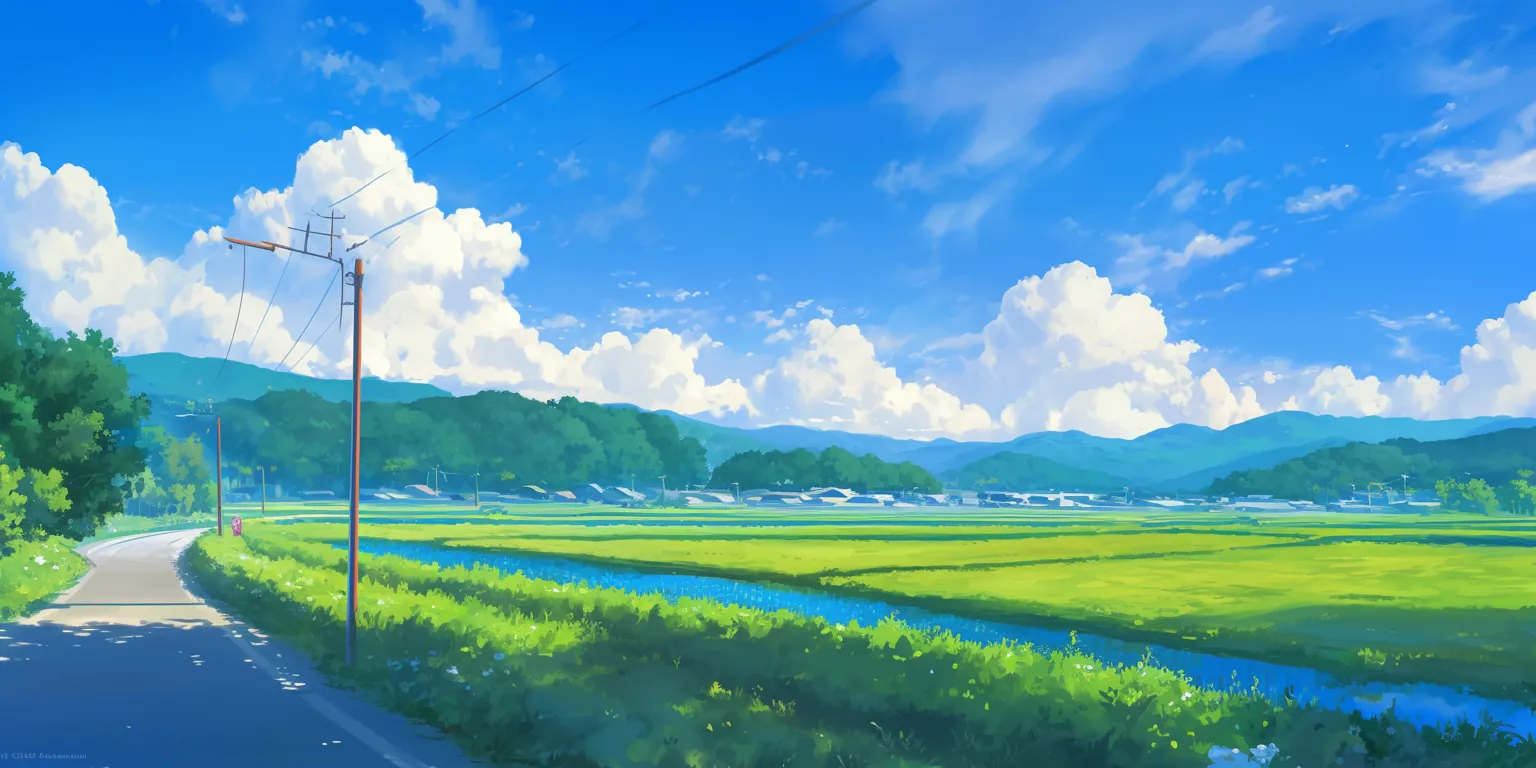 anime computer backgrounds scenery, ghibli, yuujinchou, evergarden, 3440x1440