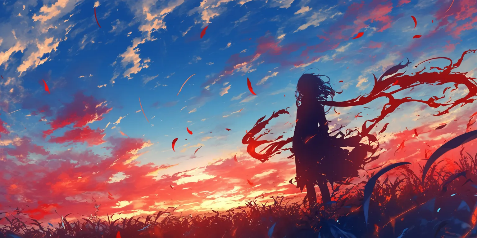 anime wallpaper 4k for pc 2560x1440, 1920x1080, sky, ciel, 3440x1440