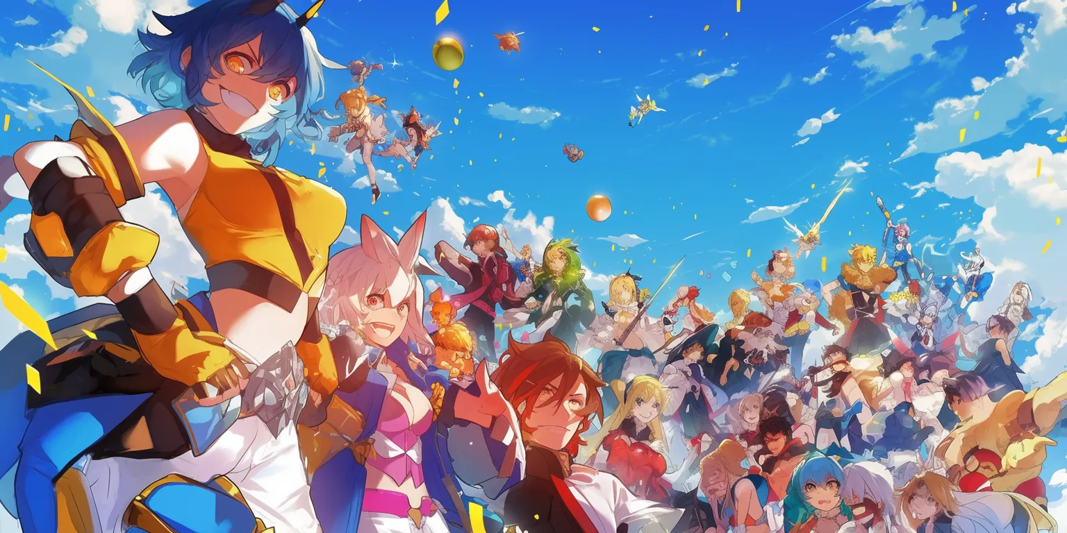 funny cartoon wallpaper konosuba, gurren, franxx, macross, lagann