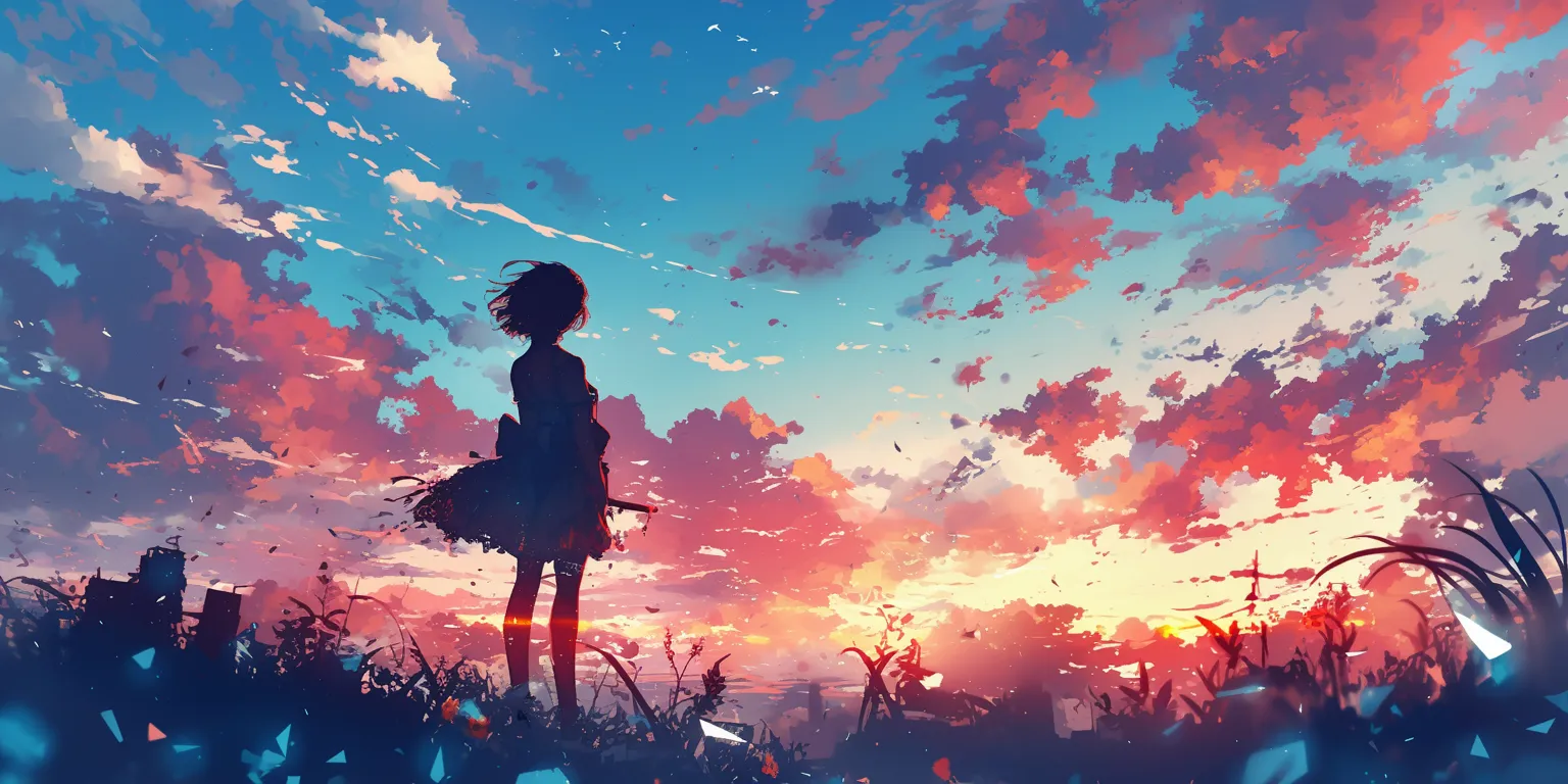 anime cool wallpaper 2560x1440, sky, ghibli, 1920x1080, wonderland
