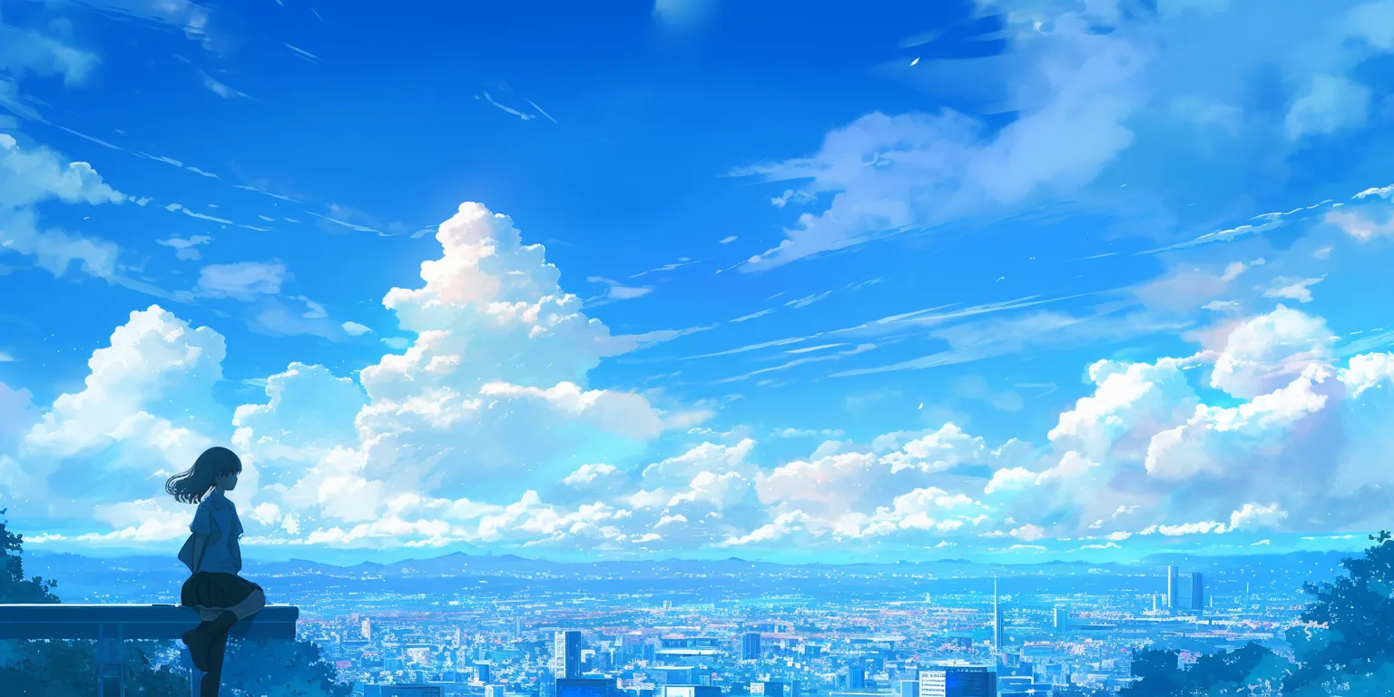 anime backgrounds iphone ciel, sky, 3440x1440, backgrounds, 2560x1440