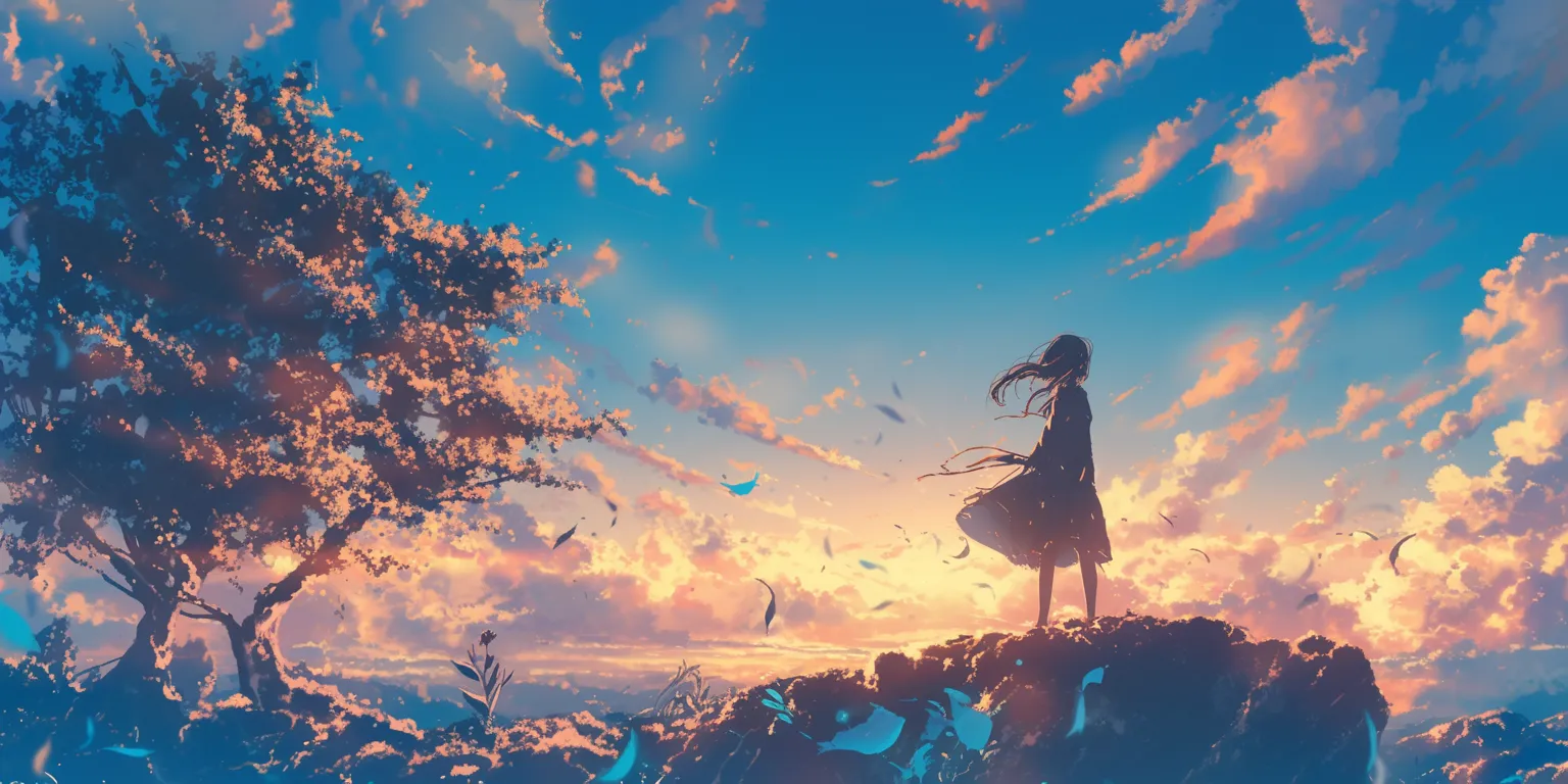 japanese anime wallpaper ghibli, wonderland, sky, 2560x1440, ciel