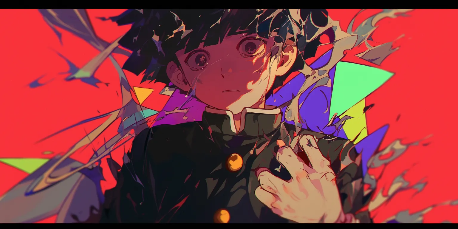 wallpaper mob psycho 100 mob, brook, 1920x1080, 3440x1440, kimetsu