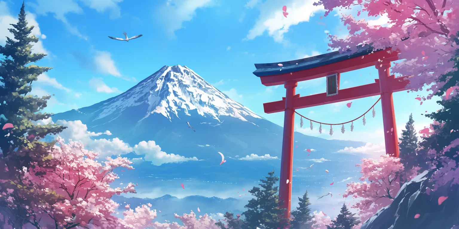 japanese anime wallpaper sakura, japan, kamisama, 3440x1440, 2560x1440