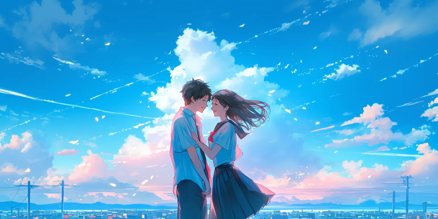 cute anime couple pictures hyouka, sky, ghibli, flcl, noragami