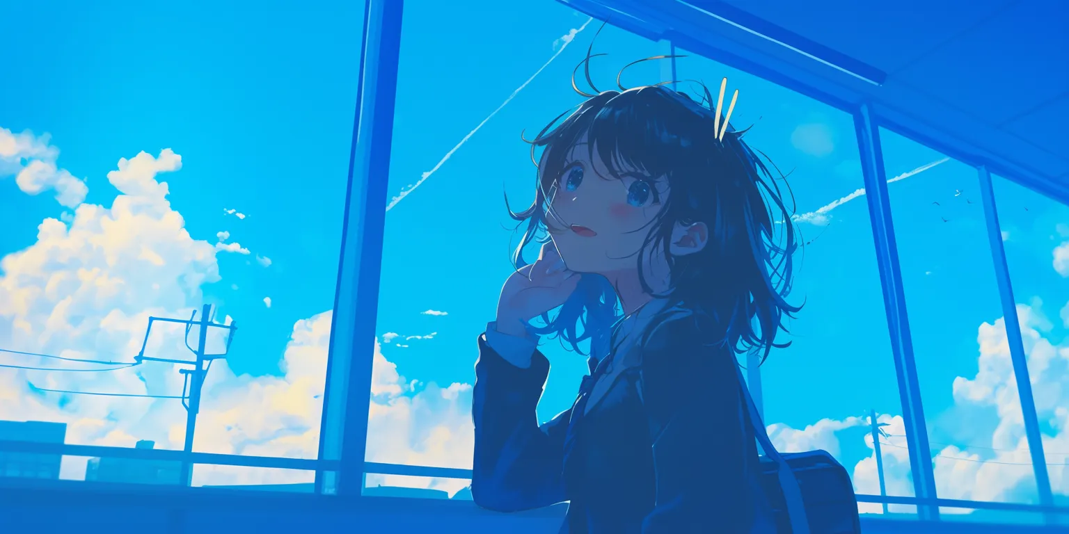 anime desktop wallpaper sky, hyouka, 3440x1440, 2560x1440, 1920x1080