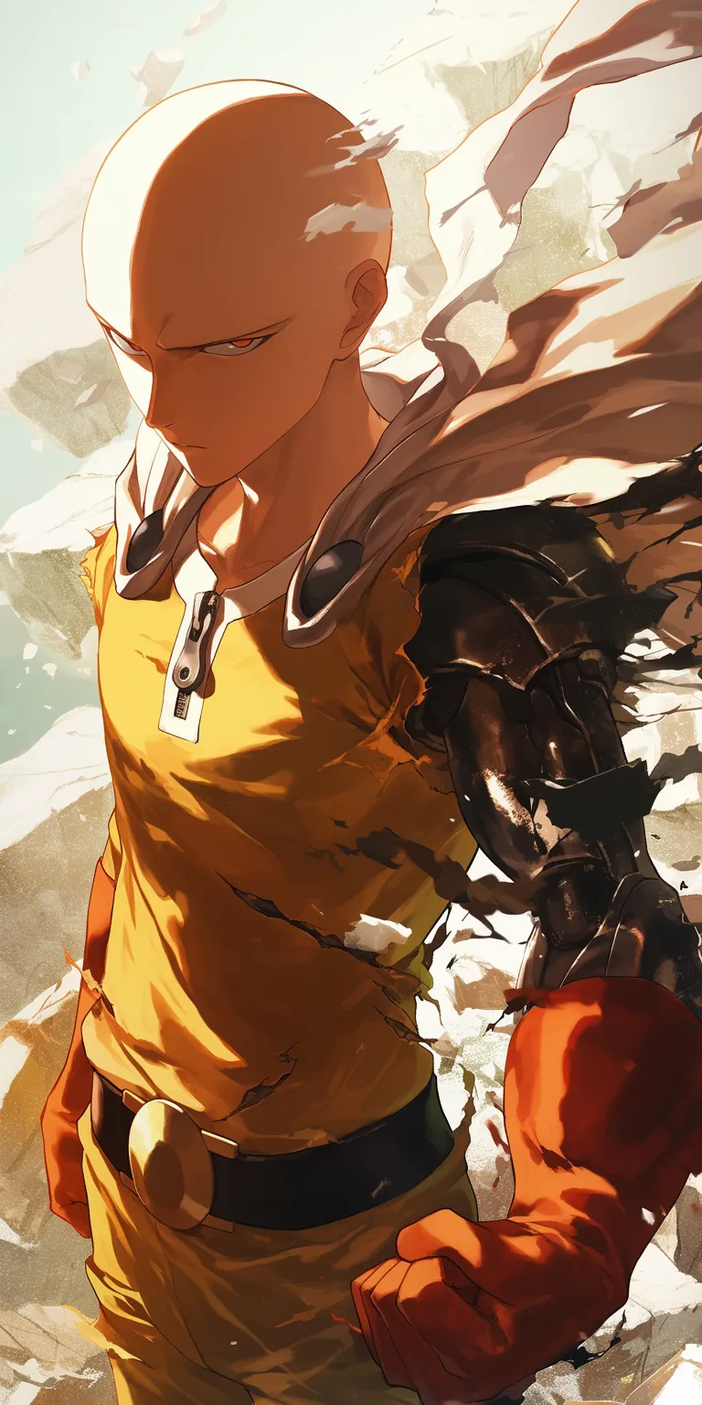 one punch man wallpaper 4k denji, garou, yaiba, kurama, haikyuu