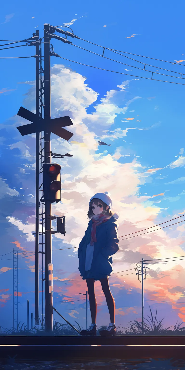 anime sad wallpaper flcl, sky, haru, ghibli, lofi