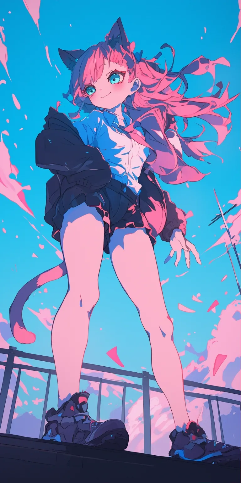 funny anime wallpaper flcl, franxx, haru, lockscreen, 2560x1440