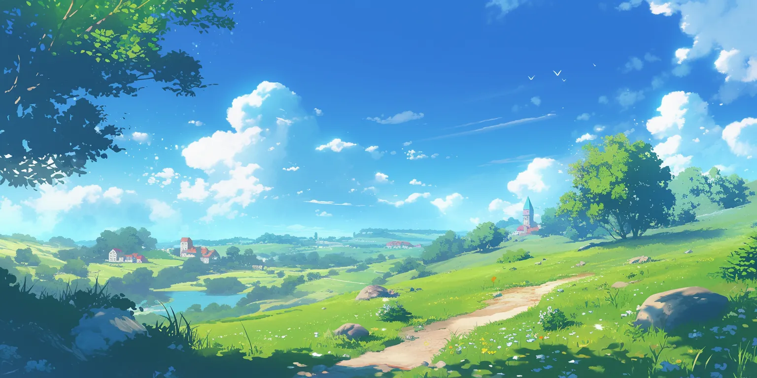 anime scenery wallpaper evergarden, ghibli, scenery, landscape, backgrounds
