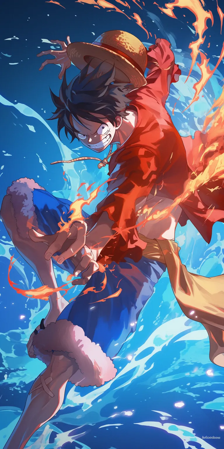 luffy wano wallpaper todoroki, touka, yato, luffy, inuyasha