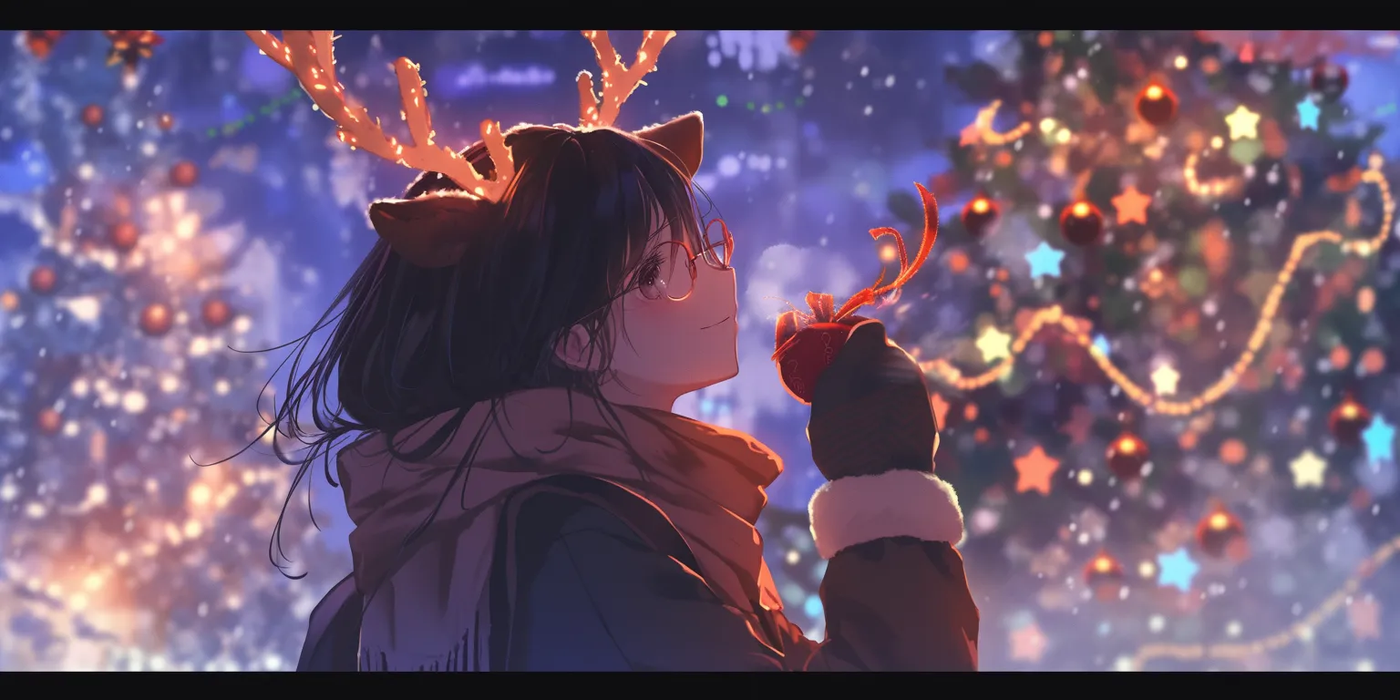 anime christmas wallpaper noragami, christmas, winter, xmas, yato