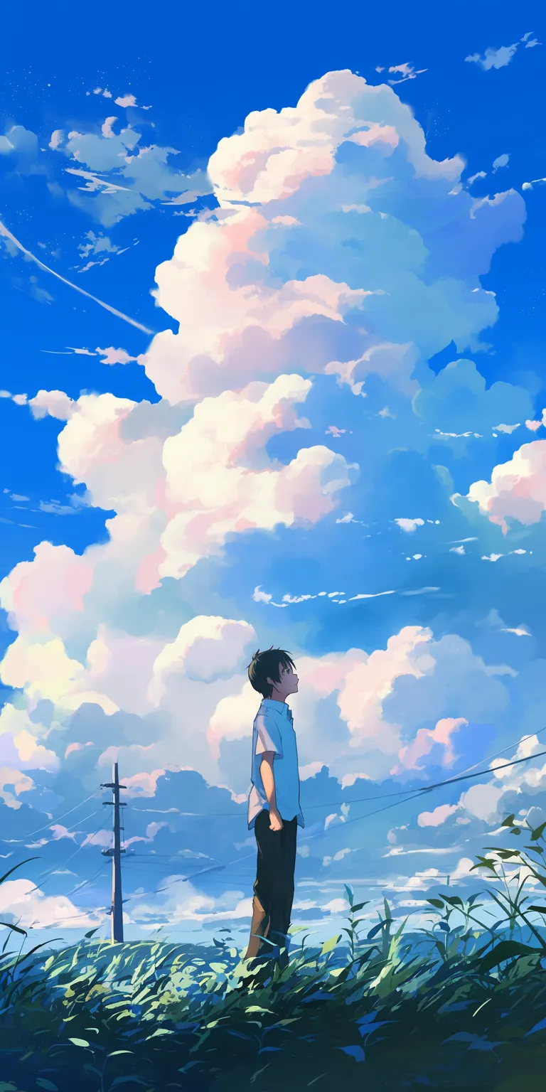 anime wallpaper phone sky, ciel, ghibli, flcl, haru