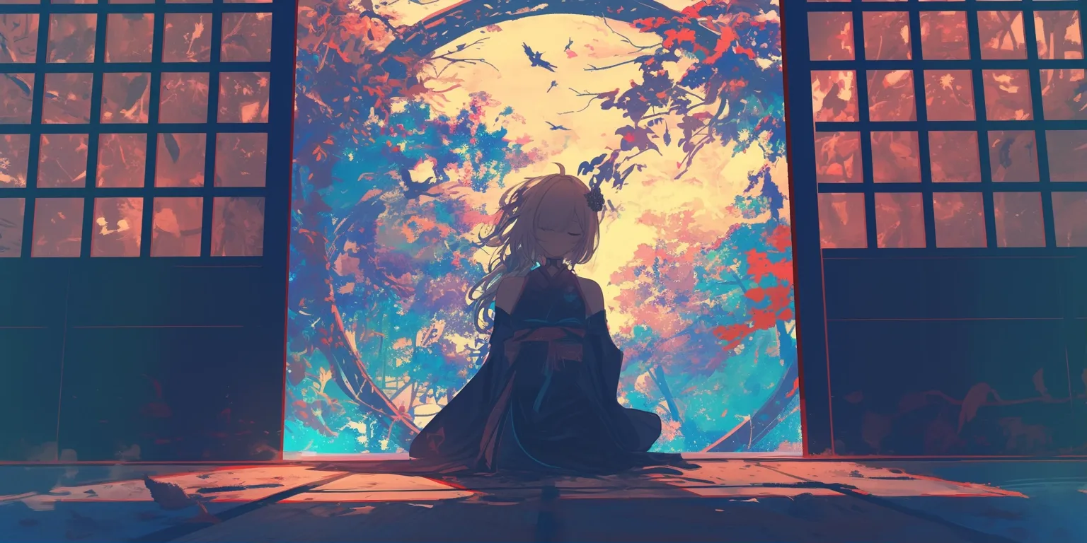 free vtuber background evergarden, ghibli, 1920x1080, 2560x1440, champloo