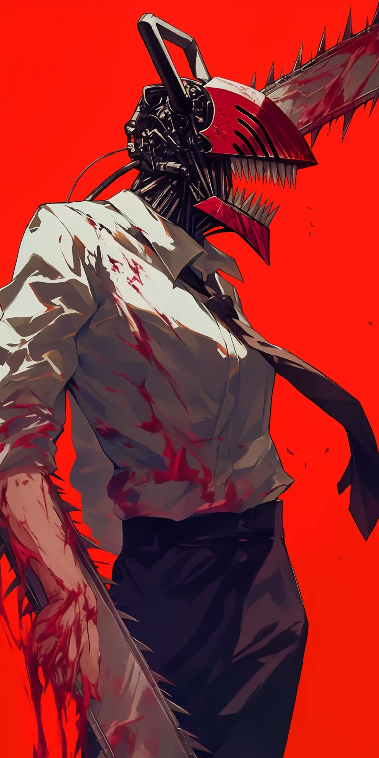 denji chainsaw man wallpaper hellsing, yaiba, shanks, juuzou, fullmetal