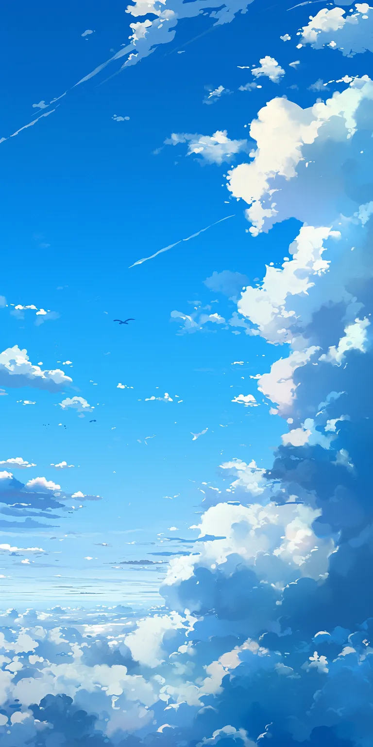 anime sky wallpaper sky, ciel, 3440x1440, 2560x1440, 1920x1080