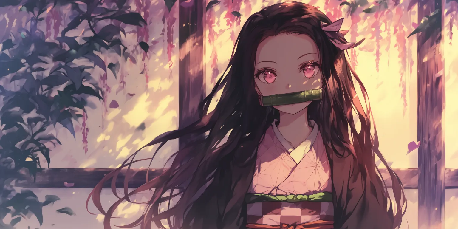 nezuko wallpaper cute nezuko, illumi, hyouka, dororo, kaguya