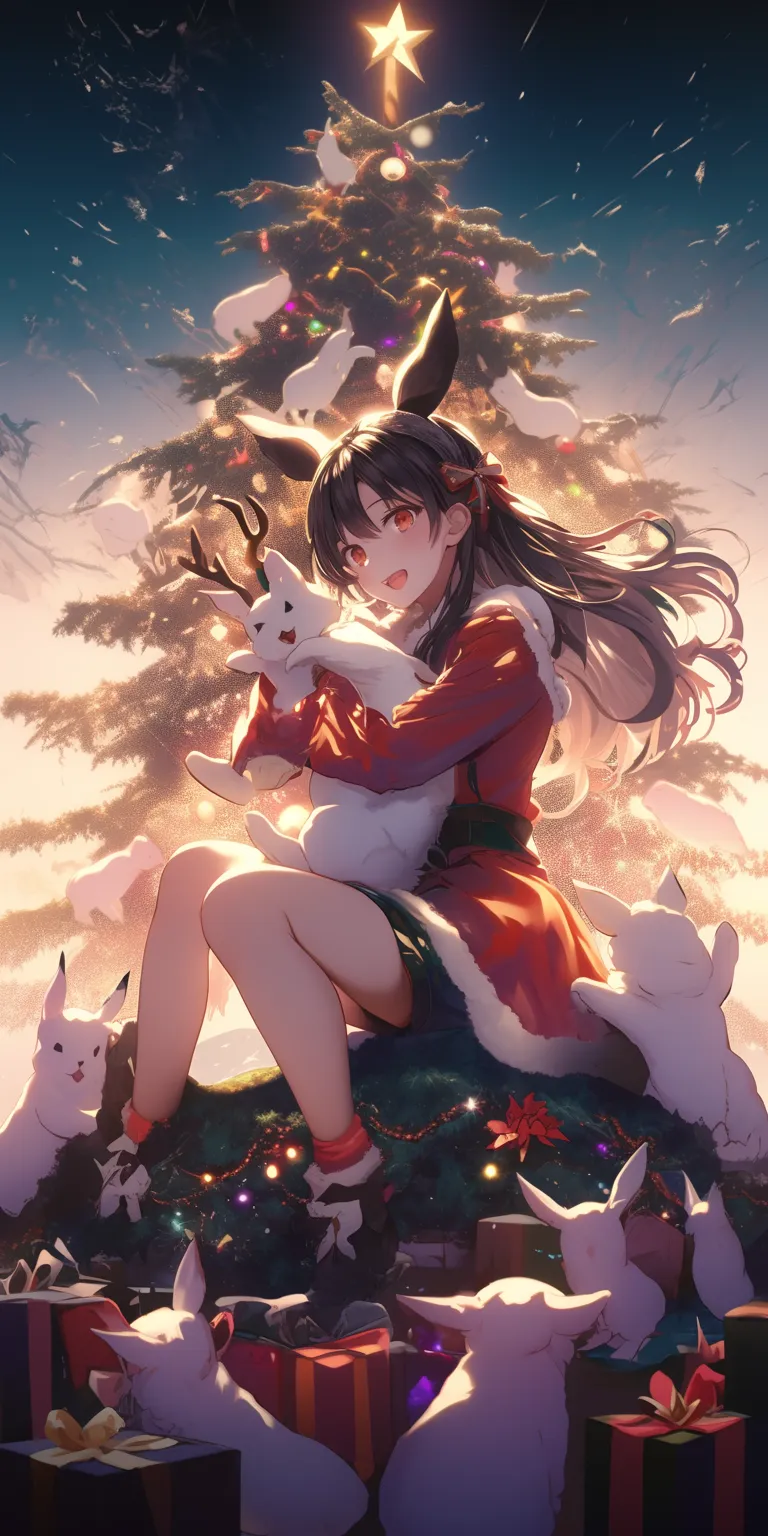 christmas anime wallpaper inuyasha, christmas, yumeko, rwby, kakegurui