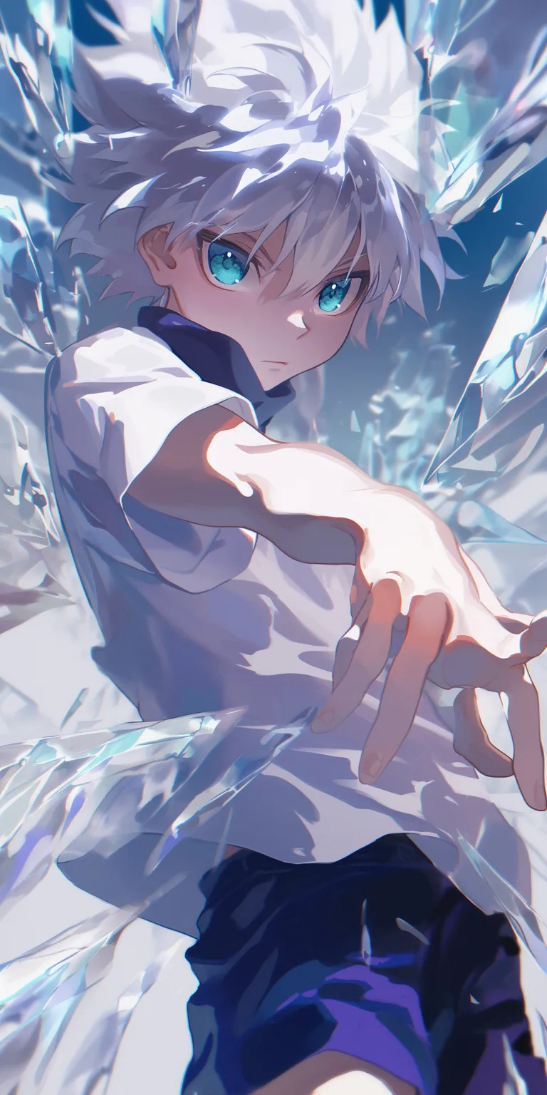 hunter x killua wallpaper killua, aqua, kuroko, suzuya, rem