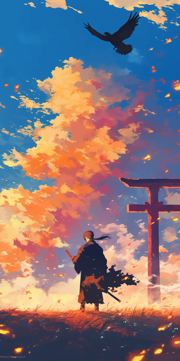 itachi background champloo, gintama, mushishi, samurai, kenshin