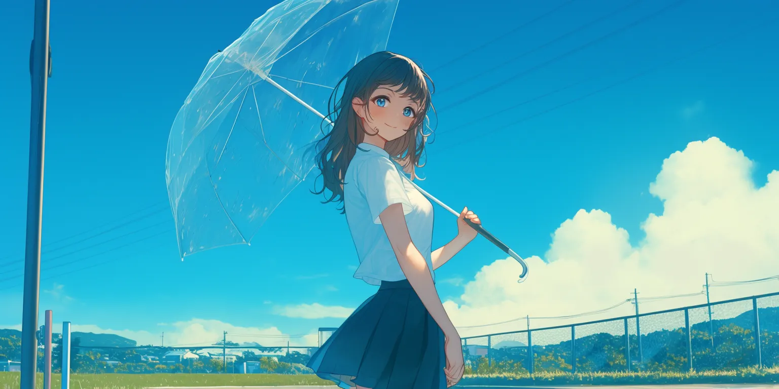 cute anime images sky, ghibli, bocchi, haru, 1920x1080