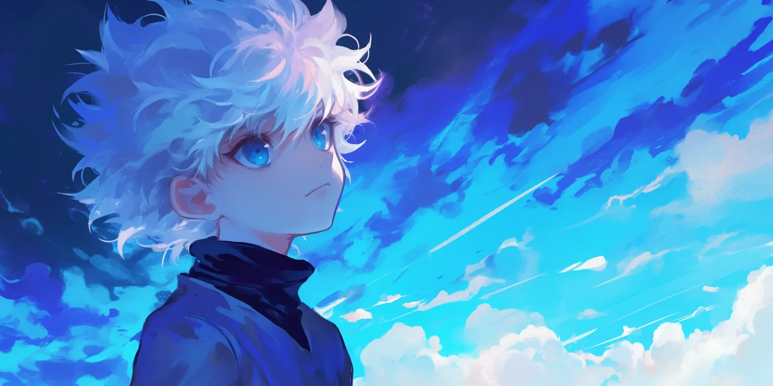 hunter x killua wallpaper killua, sky, fate, mushishi, hxh