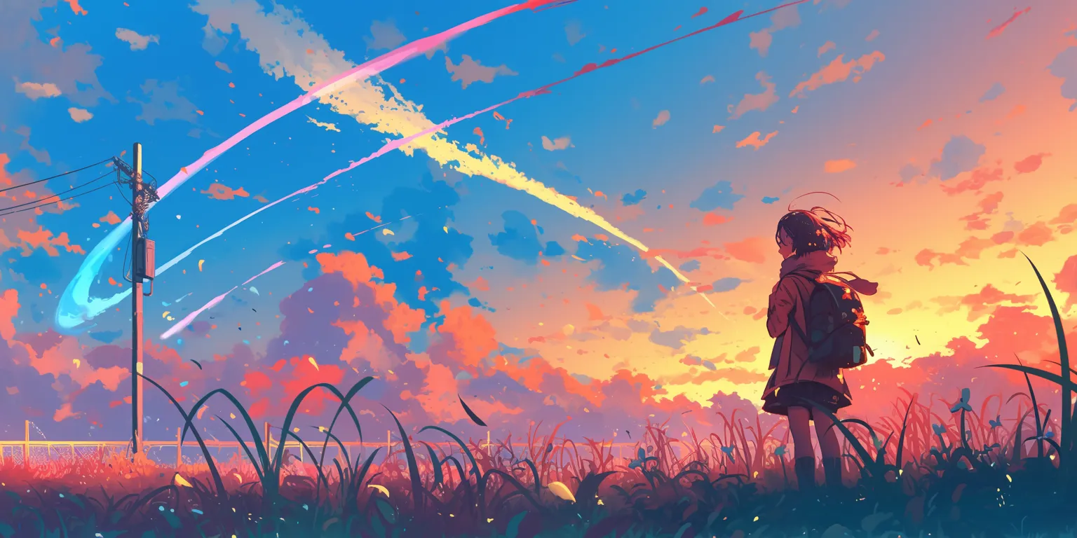 anime lock screen wallpaper flcl, 2560x1440, 3440x1440, 1920x1080, flare