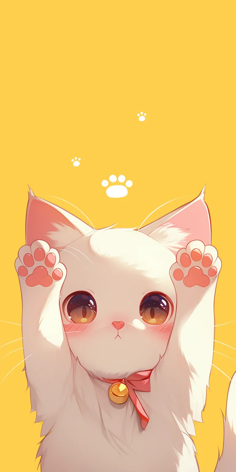 wallpaper cat cute kitty, hamtaro, lockscreen, kawaii, pet