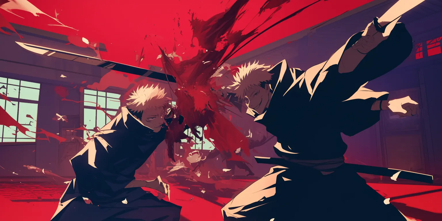 jujutsu wallpaper flcl, champloo, akira, berserk, hellsing