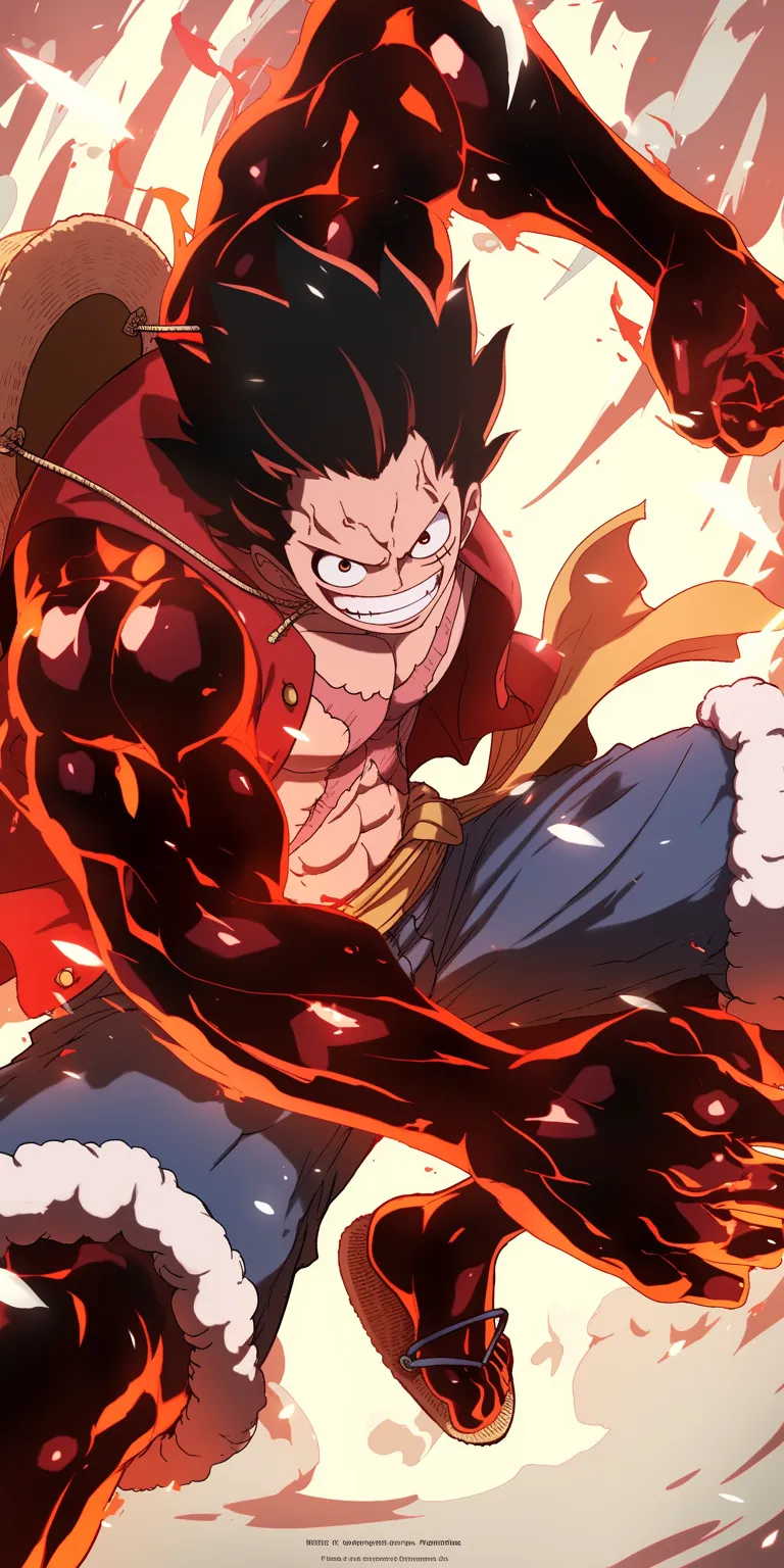 luffy gear 5 wallpaper hd rengoku, bardock, mha, gurren