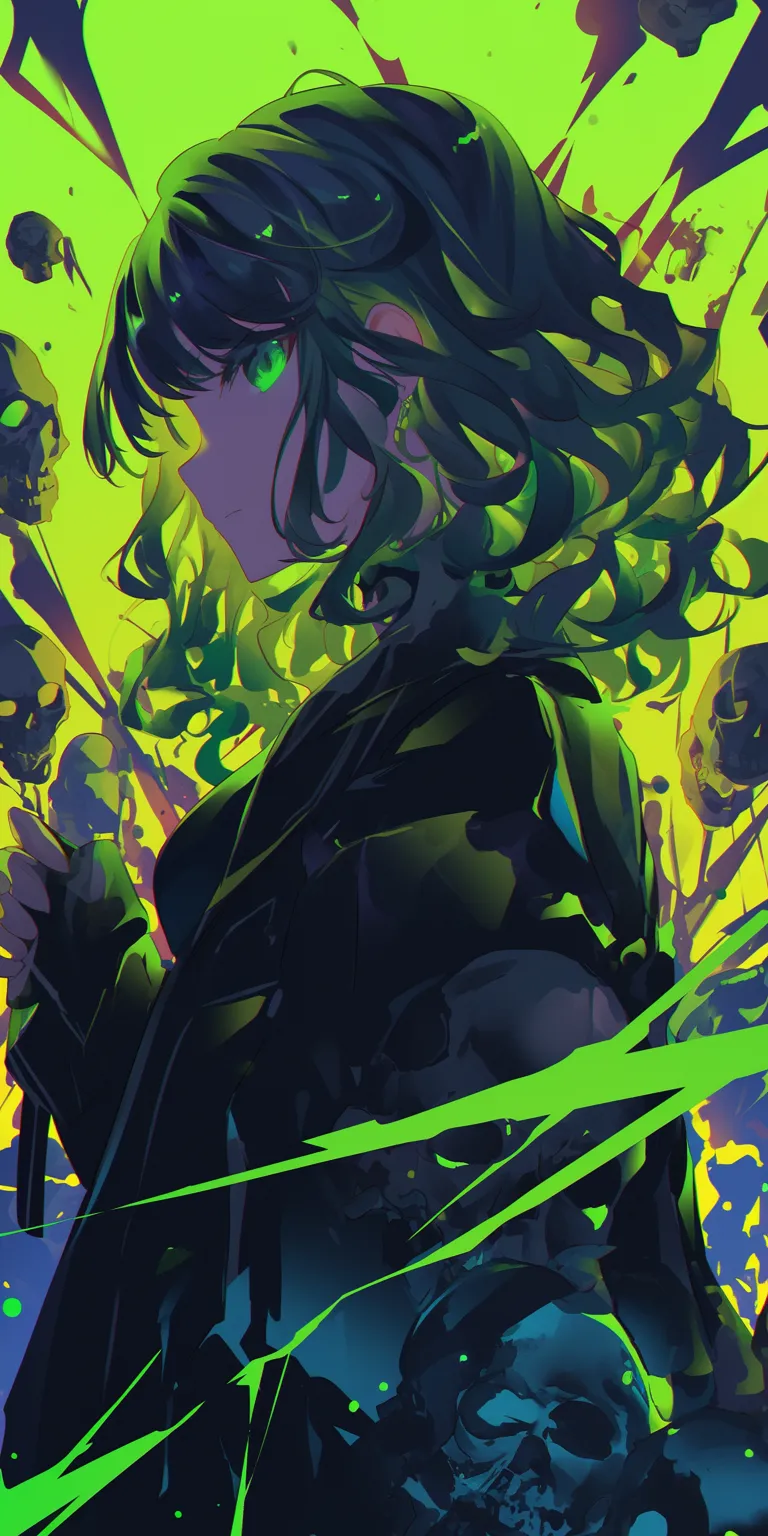 green anime wallpaper mushishi, witch, backgrounds, brook
