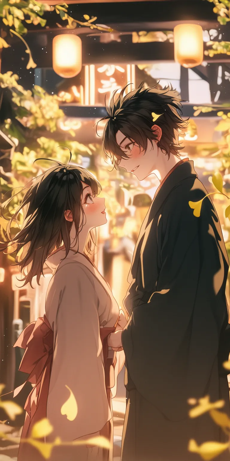 cute anime couple wallpaper hyouka, kamisama, noragami, yato, kimetsu