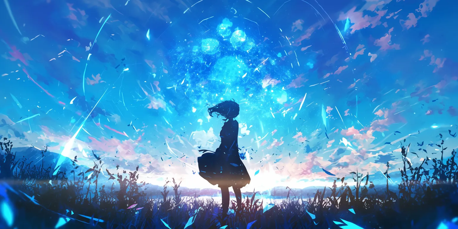 blue anime wallpaper mirai, ghibli, ciel, evergarden, sky