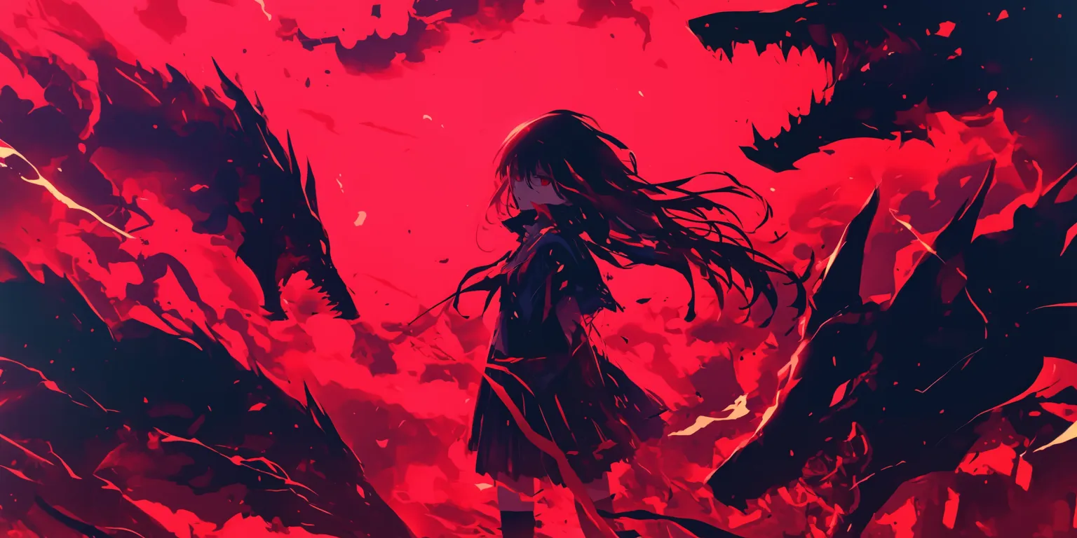 red anime wallpaper akame, akatsuki, 2560x1440, 1920x1080, uchiha