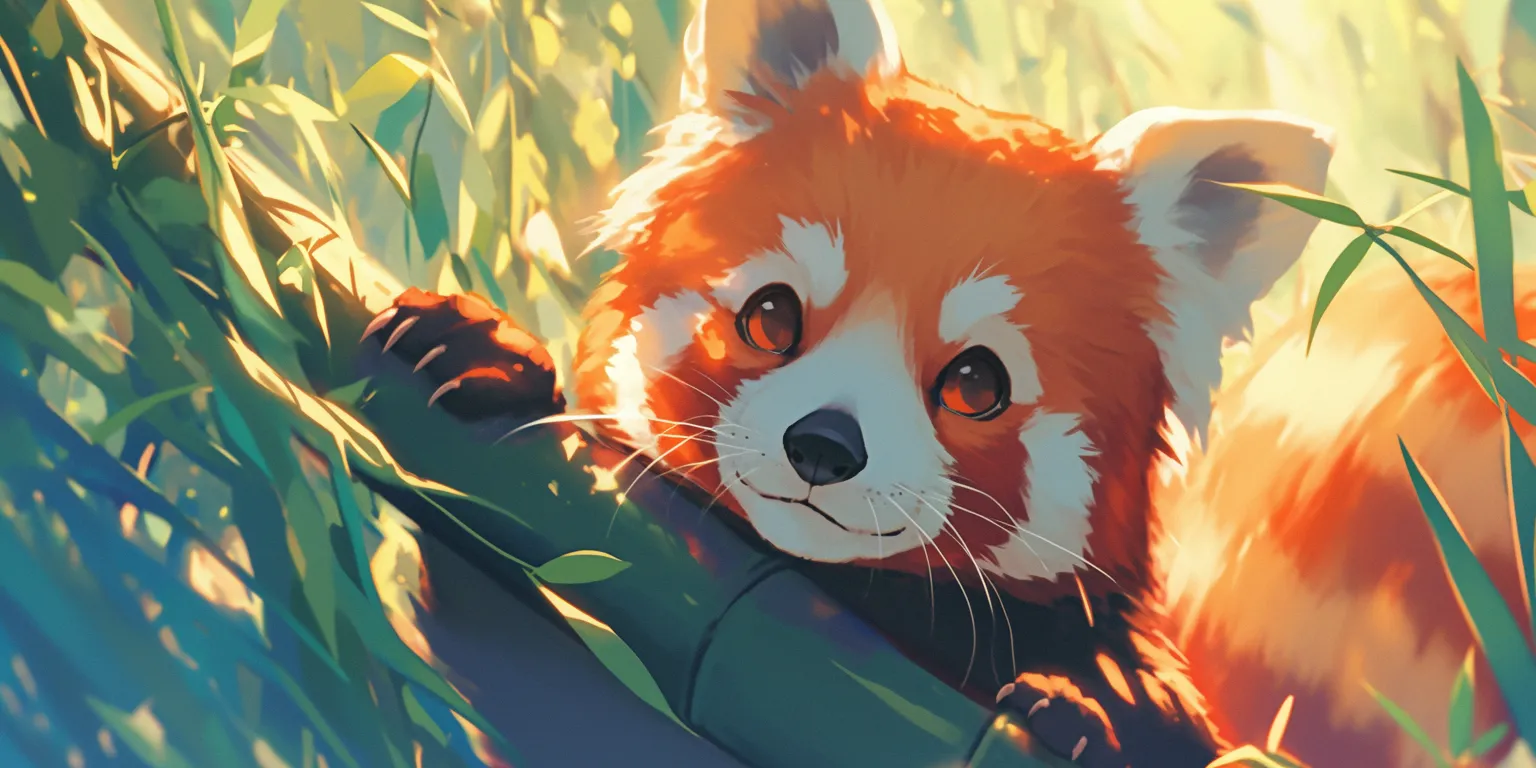 red panda wallpaper panda, fox, kurama, ghibli, evergarden