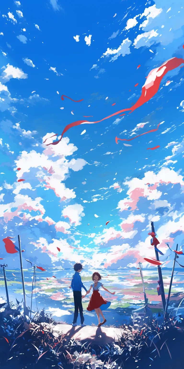 lively wallpaper backgrounds sky, akatsuki, franxx, ocean, champloo