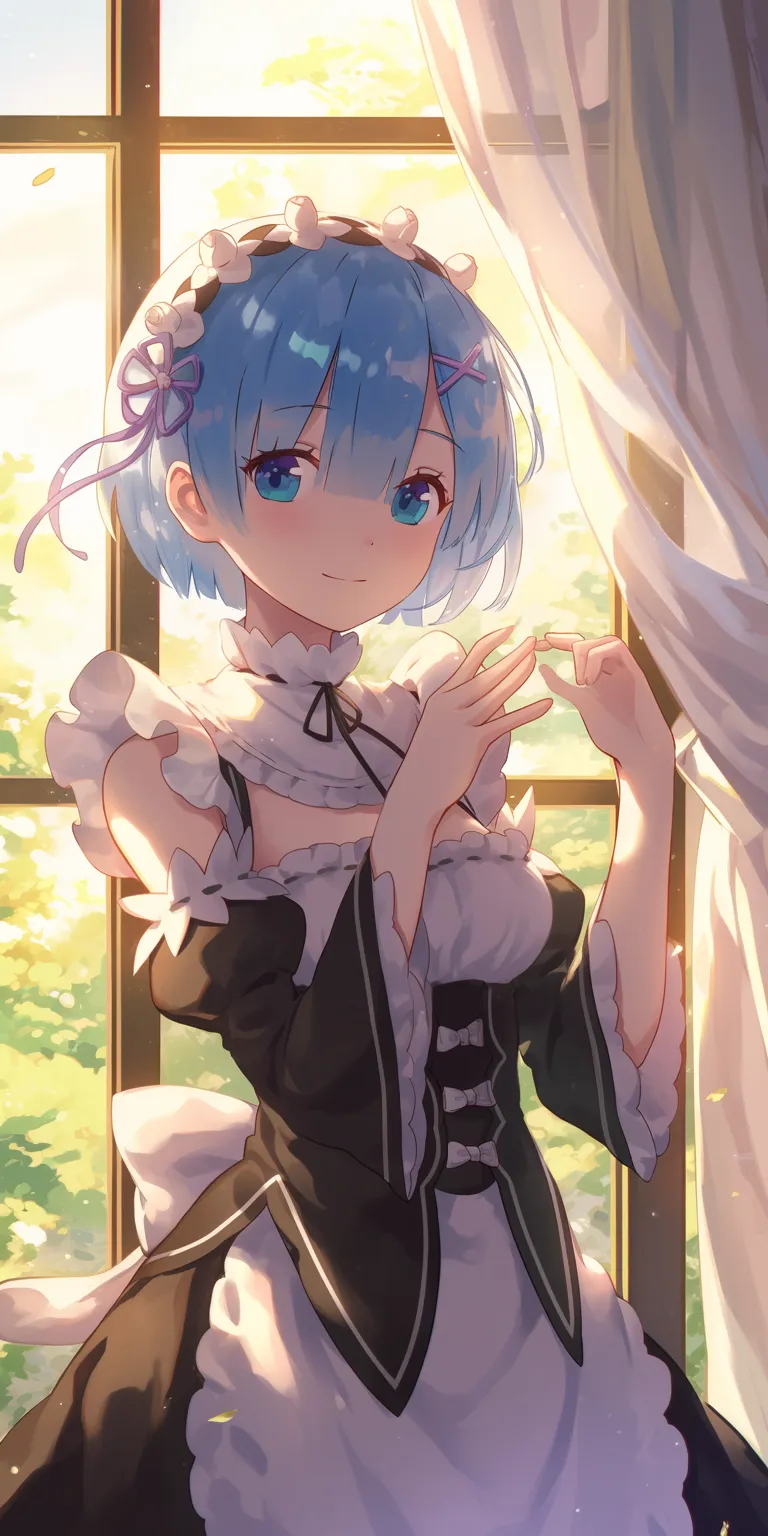 rem re zero wallpaper rem, kuroko, aqua, ciel, sao