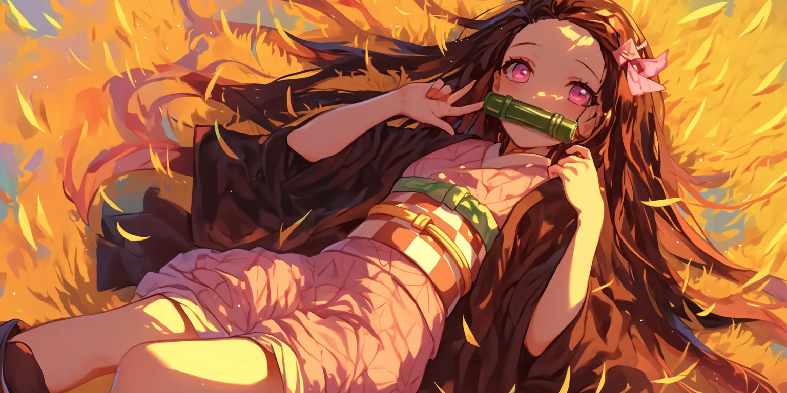 nezuko wallpaper cute nezuko, illumi, kaguya, 1920x1080, 2560x1440