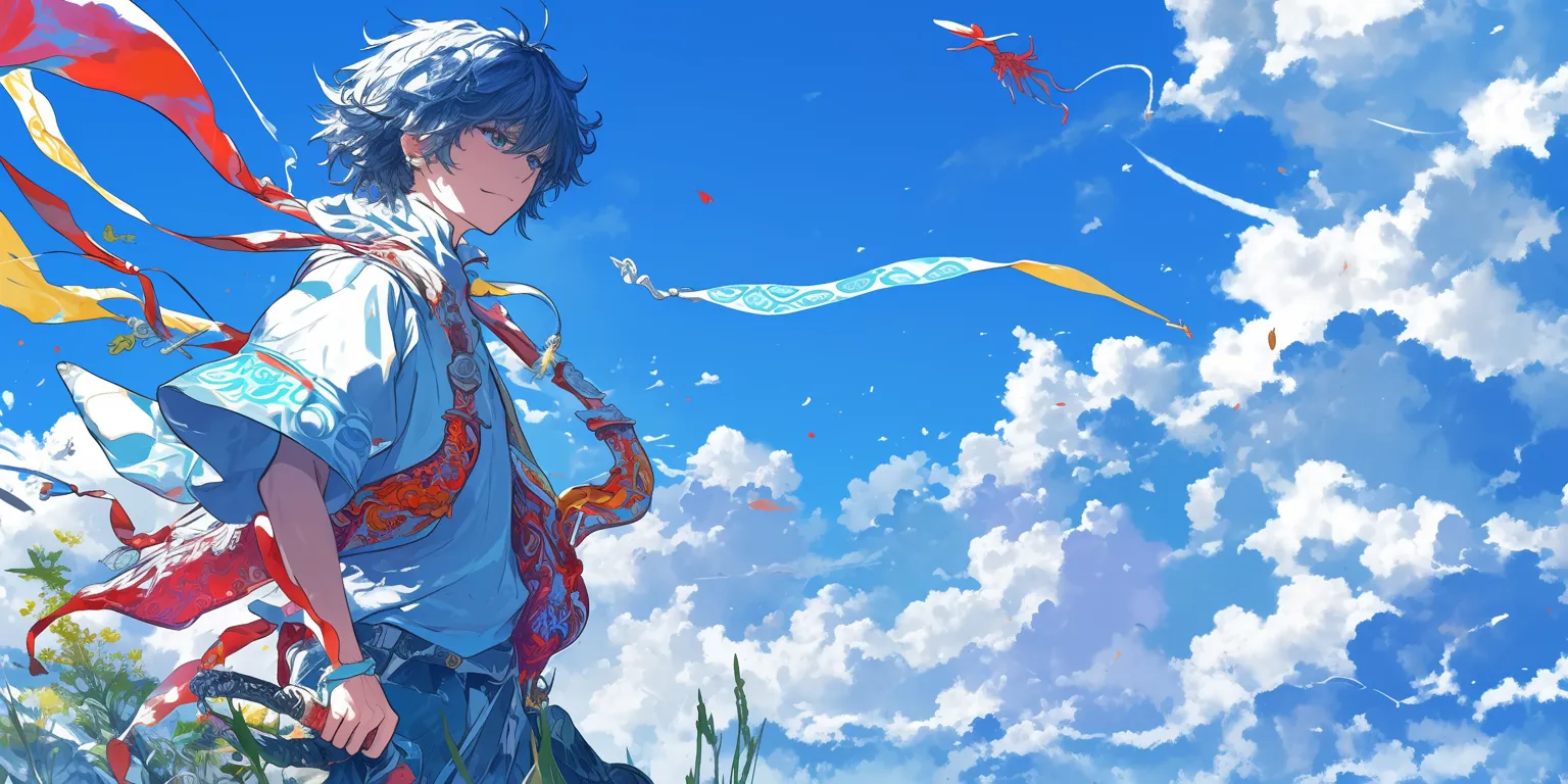 background wallpaper anime ciel, sky, 1920x1080, 3440x1440, 2560x1440