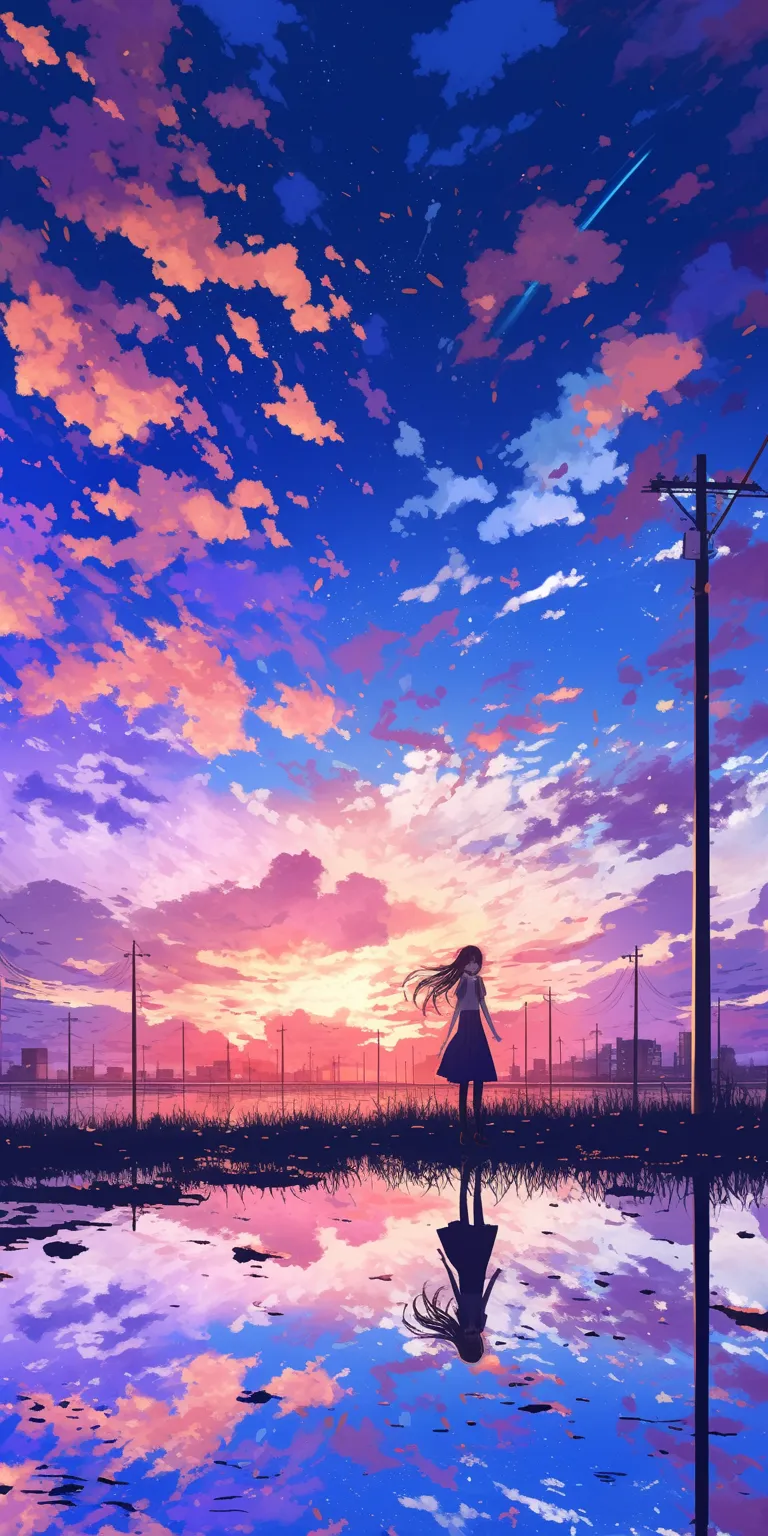 anime wallpaper 4k for pc sky, 1920x1080, 2560x1440, 3440x1440, flcl