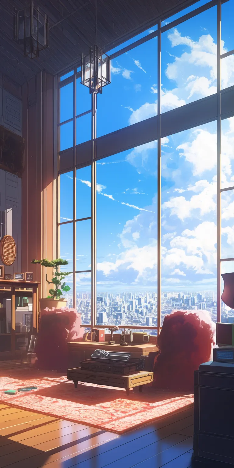 anime room background windows, 3440x1440, room, lofi, classroom